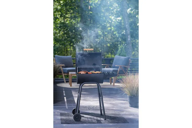 Kullgrill Mustang Barrel Kilgore - Svart - Hage - Griller - Kullgrill