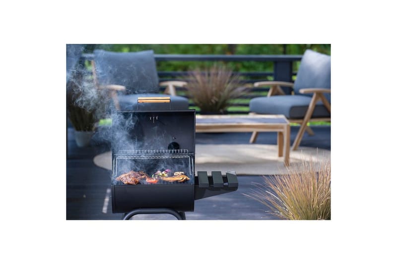 Kullgrill Mustang Barrel Kilgore - Svart - Hage - Griller - Kullgrill