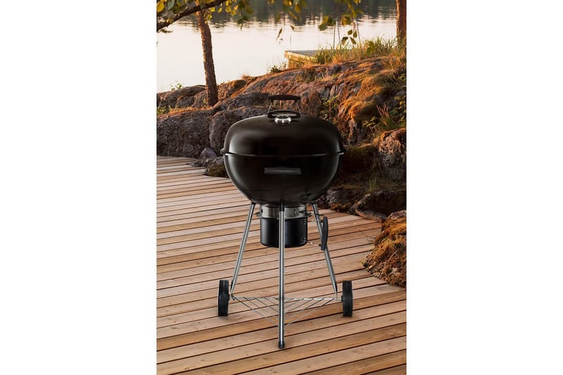 Kullgrill Mustang Gourmet 57 - Svart - Hage - Griller - Kullgrill