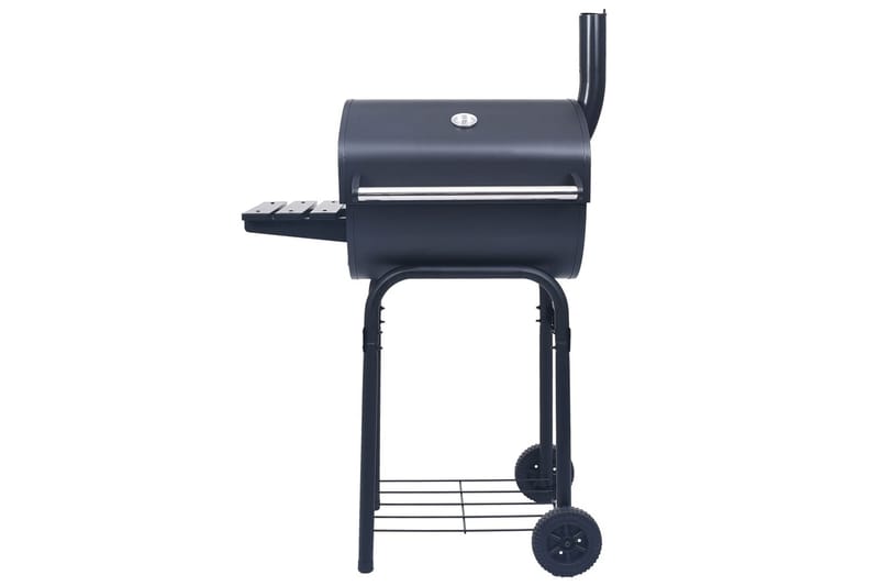 Røykgrill med bunnhylle kull svart - Svart - Hage - Griller - Kullgrill - Kulegrill