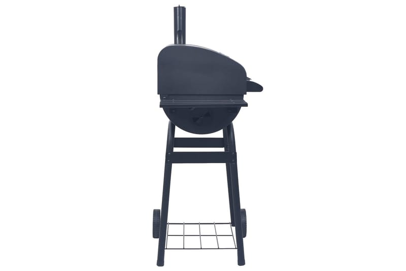 Røykgrill med bunnhylle kull svart - Svart - Hage - Griller - Kullgrill - Kulegrill
