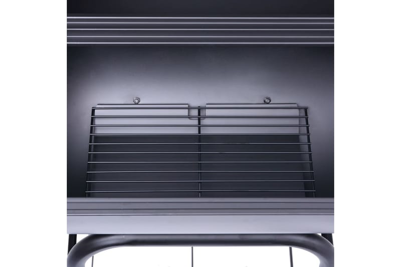 Røykgrill med bunnhylle kull svart - Svart - Hage - Griller - Kullgrill - Kulegrill