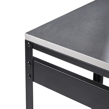 2-delt utekjøkken med vask Maenza Stål - Svart - Hage - Griller - Utekjøkken - Komplette utekjøkken