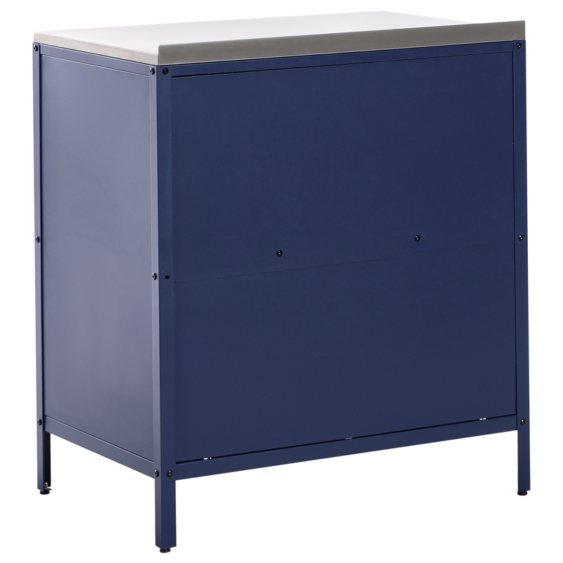 2-delt utekjøkken Vilama Stål - Blå/Sølv - Hage - Griller - Utekjøkken - Komplette utekjøkken