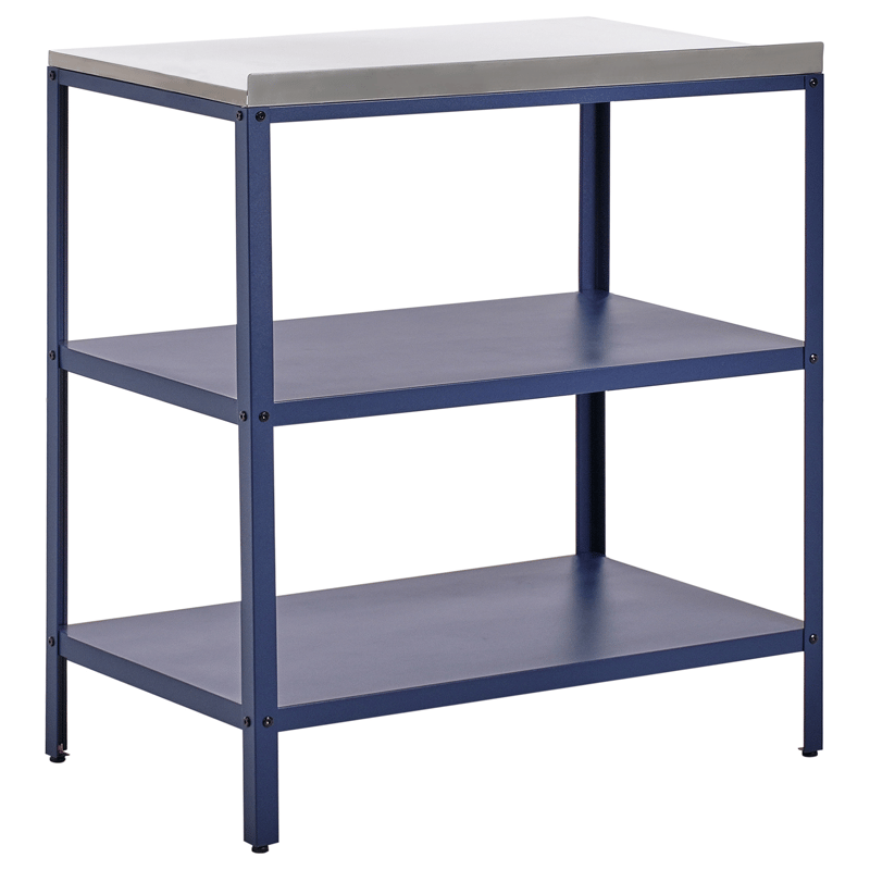 2-delt utekjøkken Vilama Stål - Blå/Sølv - Hage - Griller - Utekjøkken - Komplette utekjøkken