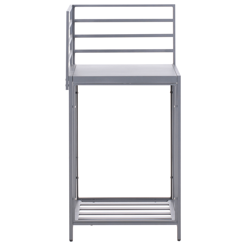 4-delt utekjøkken med vask Mirador kunstrotting - Grå/Beige - Hage - Griller - Utekjøkken - Komplette utekjøkken