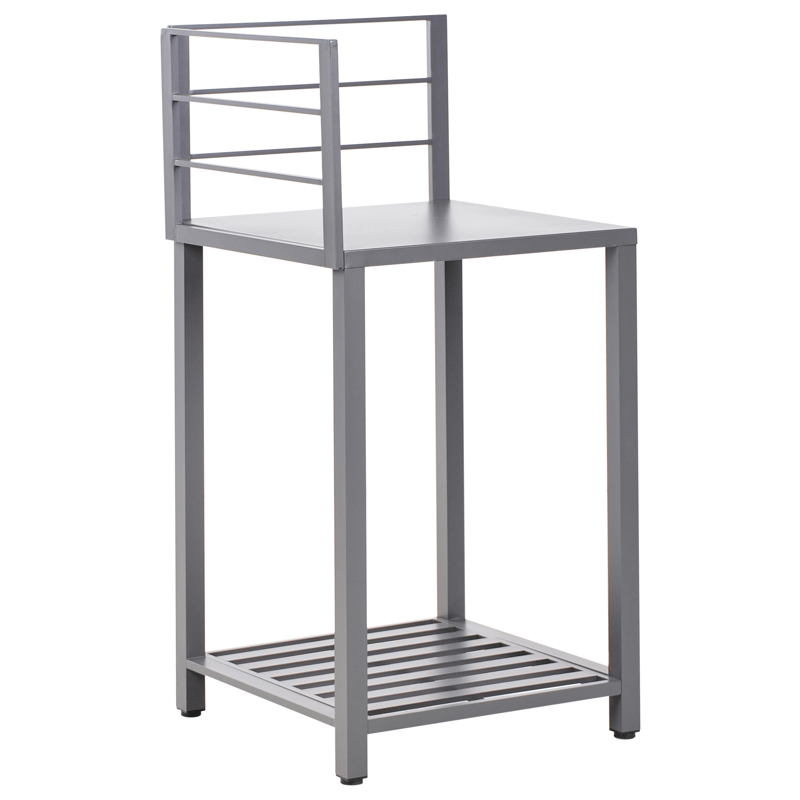 4-delt utekjøkken med vask Viggiano - Grå - Hage - Griller - Utekjøkken - Komplette utekjøkken