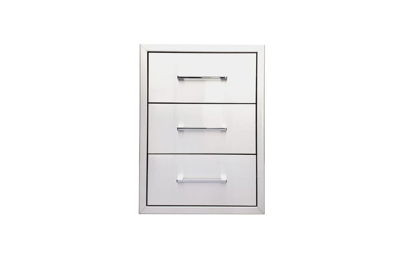 Built-in - Trippelskuff - Myoutdoorkitchen - Hage - Griller - Utekjøkken - Bygg ditt eget utekjøkken