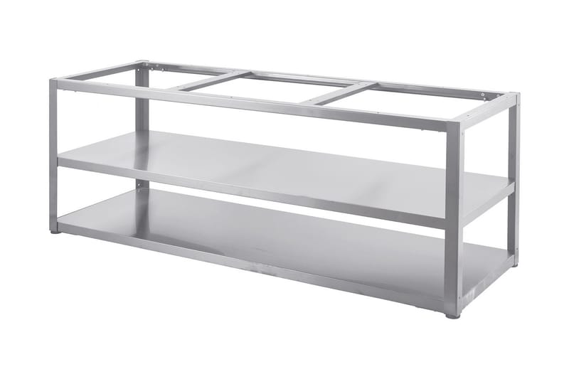 Nordic Line Stainles S Basemodul 180 cm 3 Moduler Rustfritt - MyOutdoorKitchen - Hage - Griller - Utekjøkken - Bygg ditt eget utekjøkken