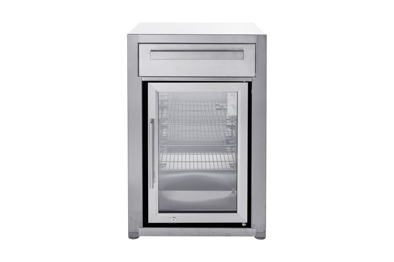 Nordic Line Stainles S Frittstående Kjøleskap Rustfritt Stål - MyOutdoorKitchen - Hage - Griller - Utekjøkken - Bygg ditt eget utekjøkken