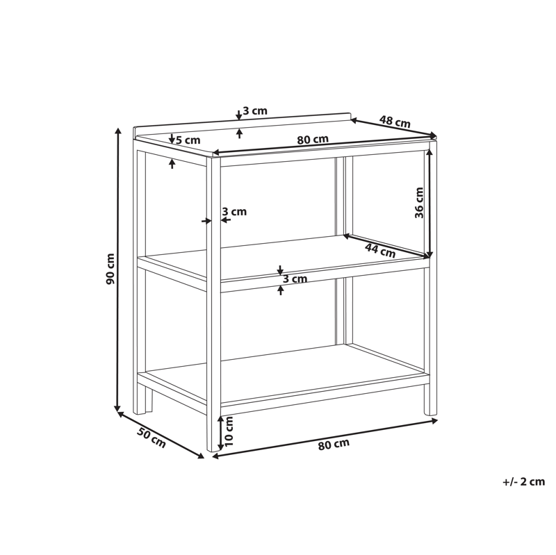 Kjøkkenøy for utendørsbruk Venosa akasietre - Brun - Hage - Griller - Utekjøkken - Komplette utekjøkken