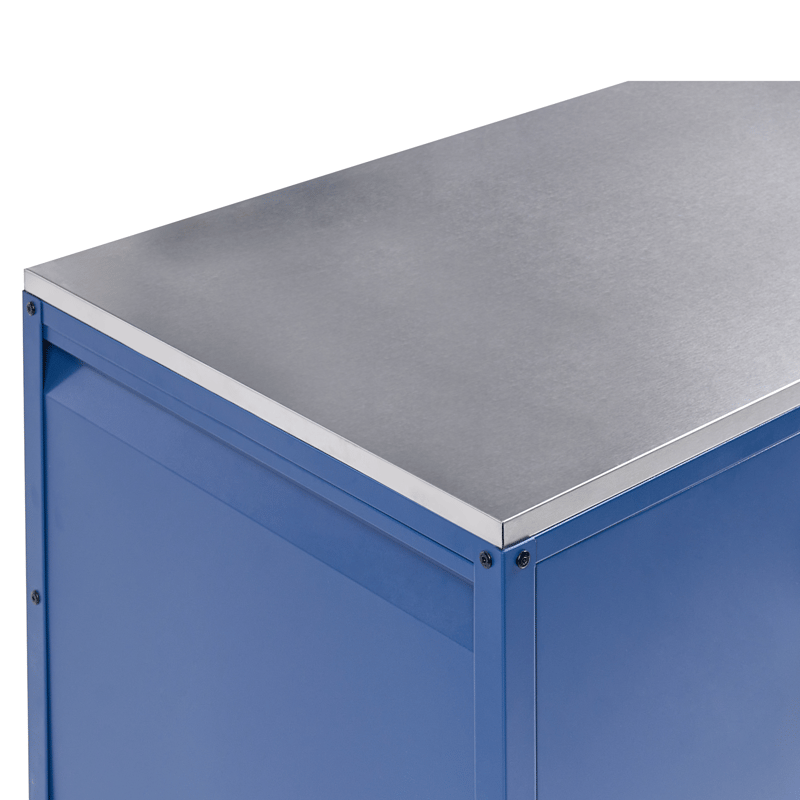 Kjøkkenskap for utendørsbruk Maenza Stål - Blå/Sølv - Hage - Griller - Utekjøkken - Komplette utekjøkken