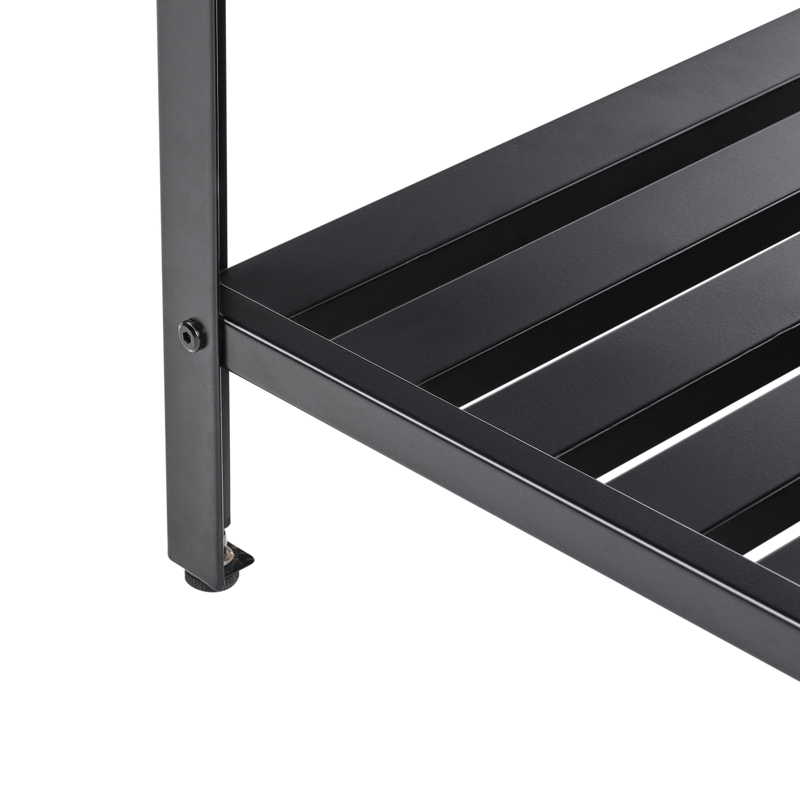 Kjøkkenskap med vask for utendørsbruk Maenza Stål - Svart - Hage - Griller - Utekjøkken - Komplette utekjøkken