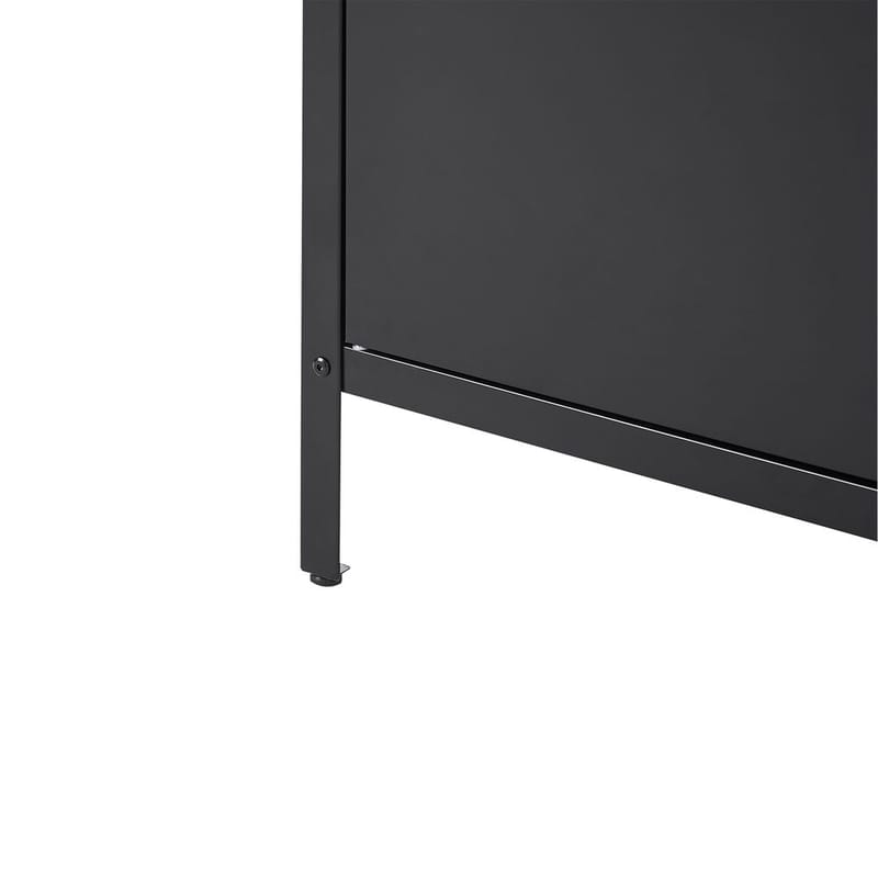 Kjøkkenskap Vilama - Svart, Sølv - Hage - Griller - Utekjøkken - Komplette utekjøkken