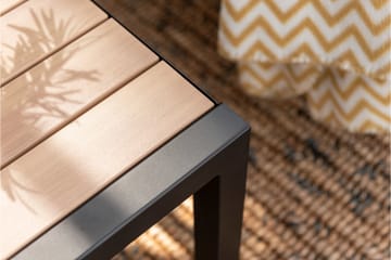 Panama Utendørskjøkken uten grill 132x48 cm Svart - Lifestyle Garden - Hage - Griller - Utekjøkken - Komplette utekjøkken