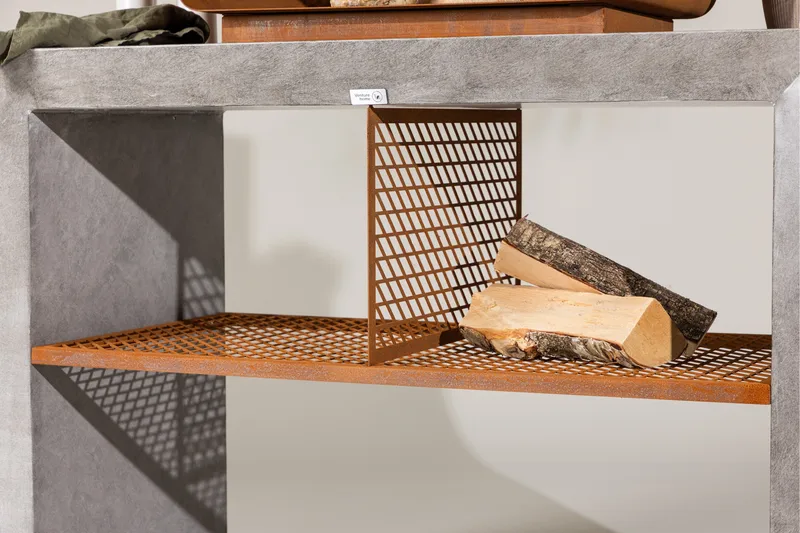 Velas Utekjøkken m/ Grill 120x60 cm - Lysegrå - Hage - Griller - Utekjøkken - Komplette utekjøkken