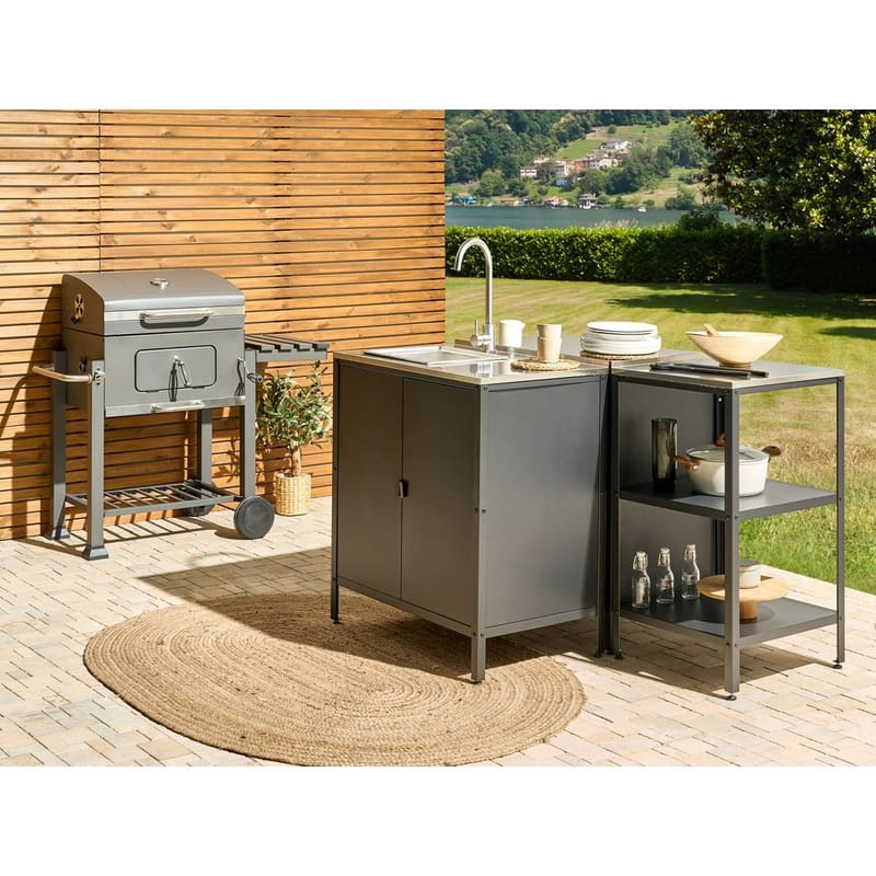 Linten kjøkkenøy Vilama - Hage - Griller - Utekjøkken - Komplette utekjøkken