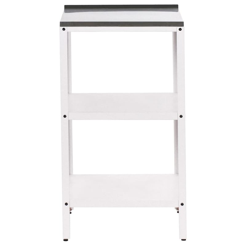 Liten kjøkkenøy Vilama - Hvit, Sølv - Hage - Griller - Utekjøkken - Komplette utekjøkken