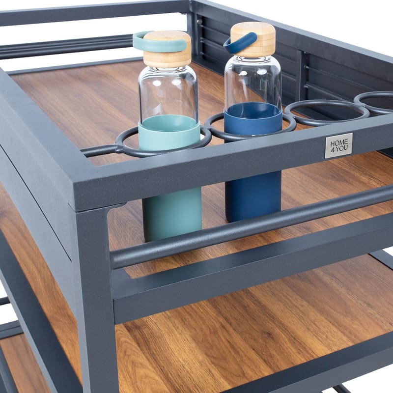 Outdoor Kitchen Module HOME4YOU - Grå - Hage - Griller - Utekjøkken - Komplette utekjøkken