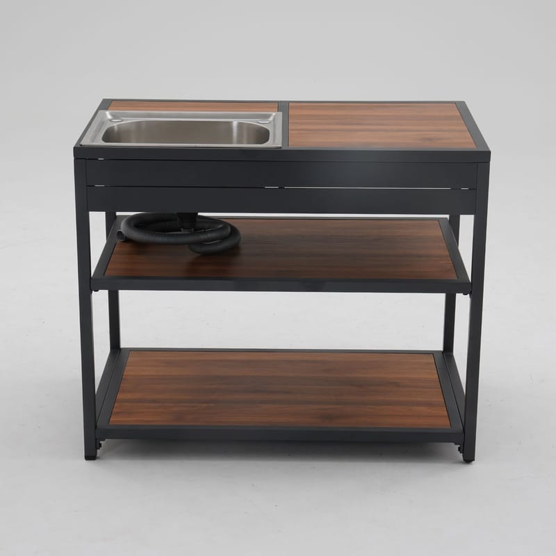 Outdoor Kitchen Module HOME4YOU - Grå - Hage - Griller - Utekjøkken - Komplette utekjøkken