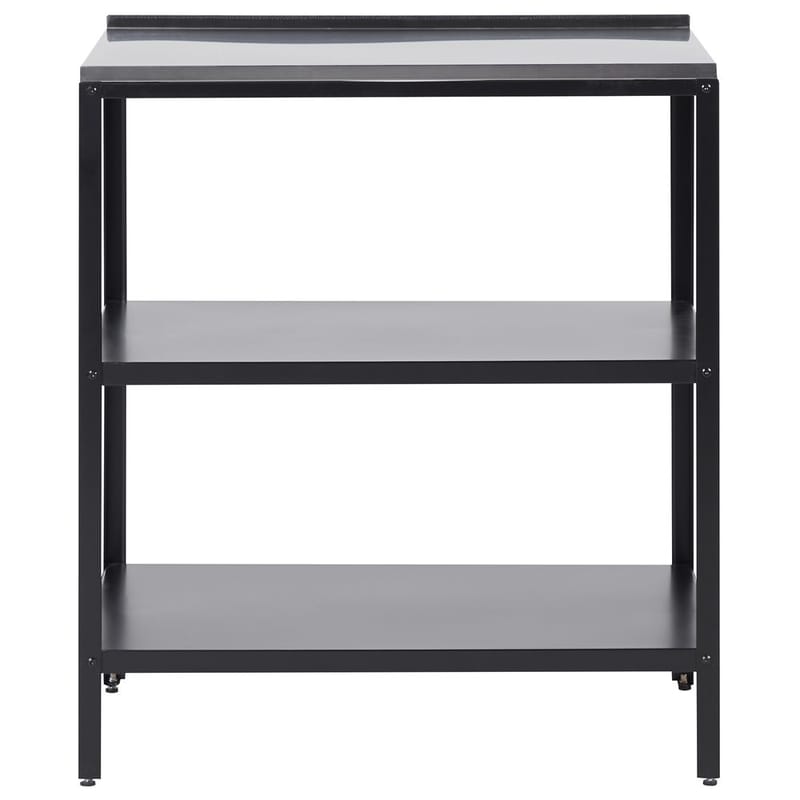 Stor kjøkkenøy Vilama - Svart, Sølv - Hage - Griller - Utekjøkken - Komplette utekjøkken