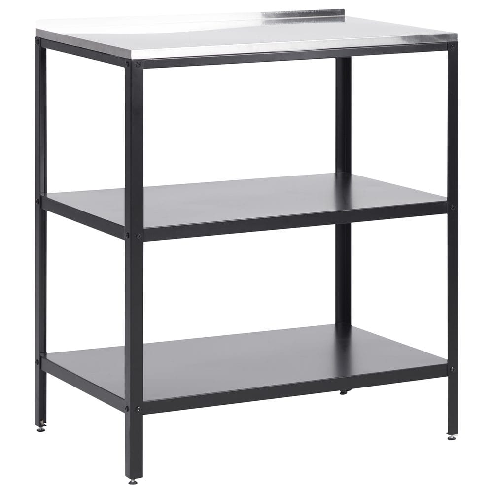 Utekök Silver, Svart -