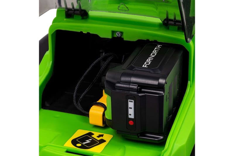 Fornorth Batteridrevet Gressklipper Gh1000E, 20V med Batteri og Lader - Hvit - Hage - Hagemaskiner - Gressklipper