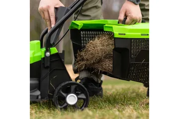 Fornorth Batteridrevet Gressklipper Gh1000E, 20V med Batteri og Lader - Hvit - Hage - Hagemaskiner - Gressklipper