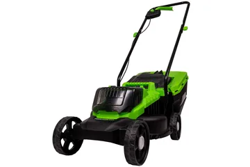 Fornorth Batteridrevet Gressklipper Gh1000E, 20V med Batteri og Lader - Hvit - Hage - Hagemaskiner - Gressklipper