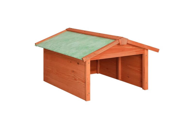 Gressklipperhus 72x87x50 cm heltre gran - Brun - Hage - Hagemaskiner - Gressklipper - Robotklipper