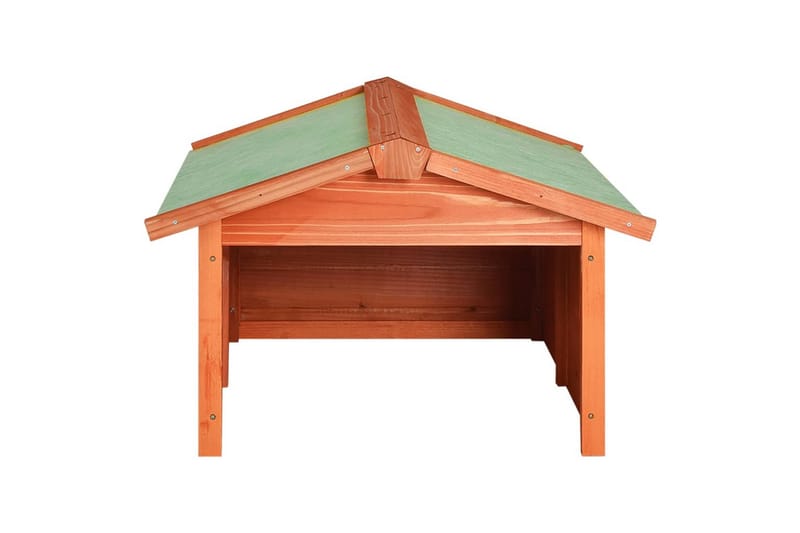Gressklipperhus 72x87x50 cm heltre gran - Brun - Hage - Hagemaskiner - Gressklipper - Robotklipper