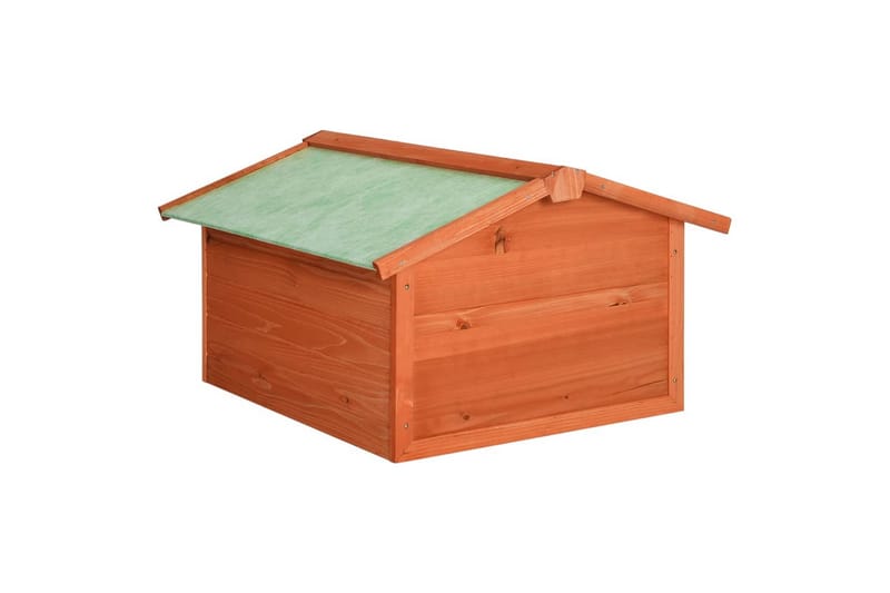 Gressklipperhus 72x87x50 cm heltre gran - Brun - Hage - Hagemaskiner - Gressklipper - Robotklipper