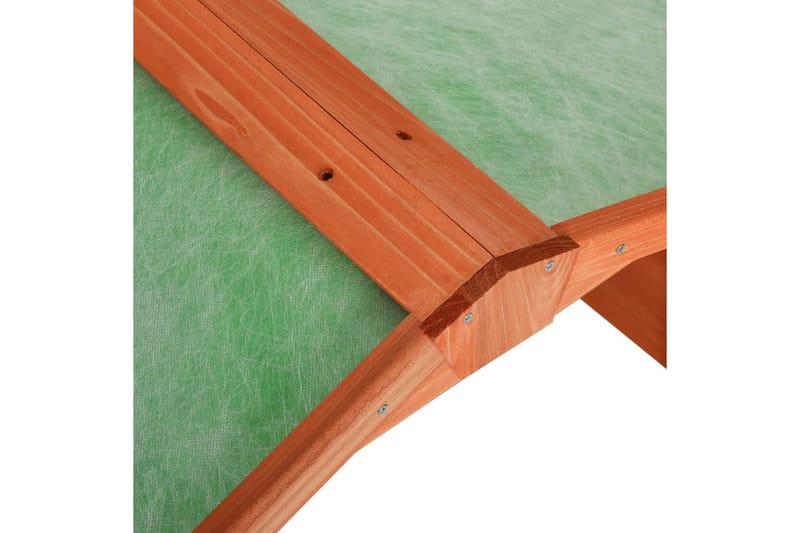 Gressklipperhus 72x87x50 cm heltre gran - Brun - Hage - Hagemaskiner - Gressklipper - Robotklipper