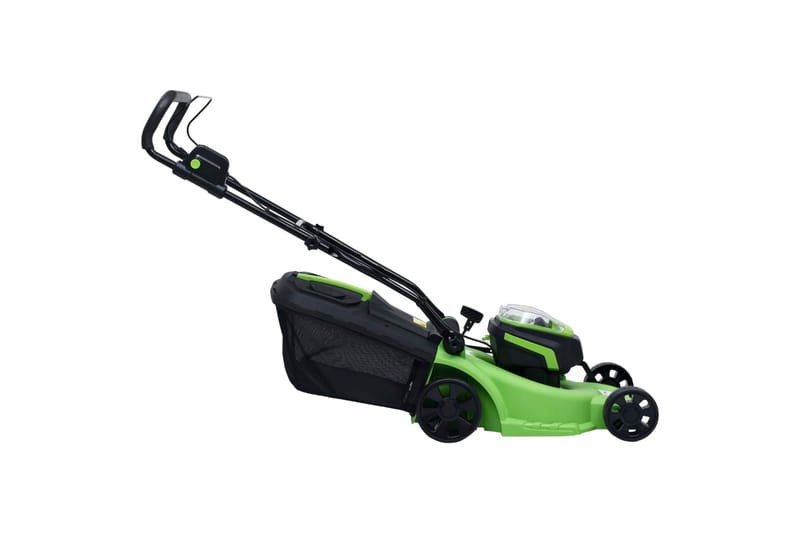 Trådløs gressklipper to batteripakker 20V 2000 mAh Li-ion - Grønn - Hage - Hagemaskiner - Gressklipper