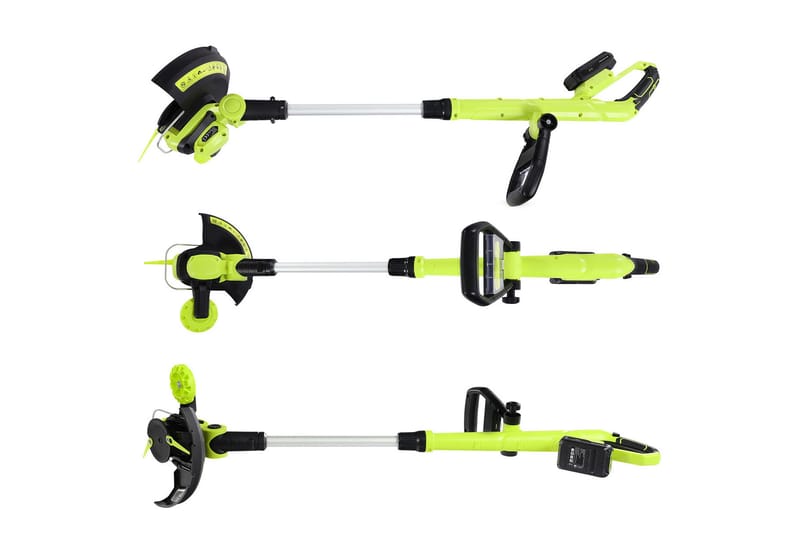 Batteridrevet gresstrimmer & løvblåser 20V Med batteri Grønn - Lyfco - Hage - Hagemaskiner - Gresstrimmer