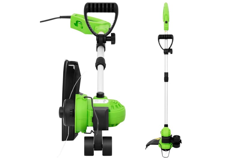 Elektrisk gressklipper med teleskopstang 29 cm 550 W - Blå - Hage - Hagemaskiner - Gresstrimmer