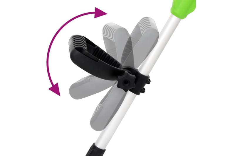 Elektrisk gressklipper med teleskopstang 29 cm 550 W - Blå - Hage - Hagemaskiner - Gresstrimmer
