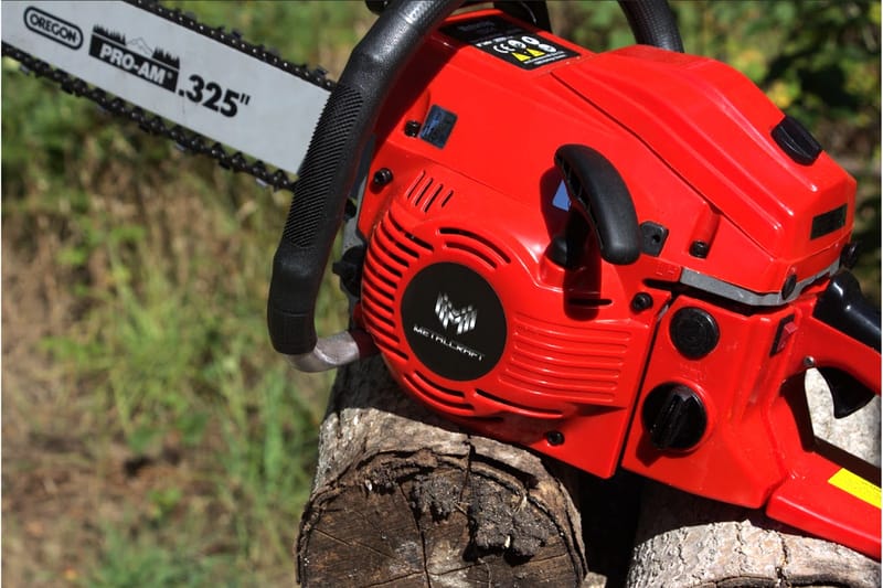 Bensindrevet motorsag 45 CC | Kjede og sverd fra Oregon - Hage - Hagemaskiner - Hagesager - Motorsag & kjedesag