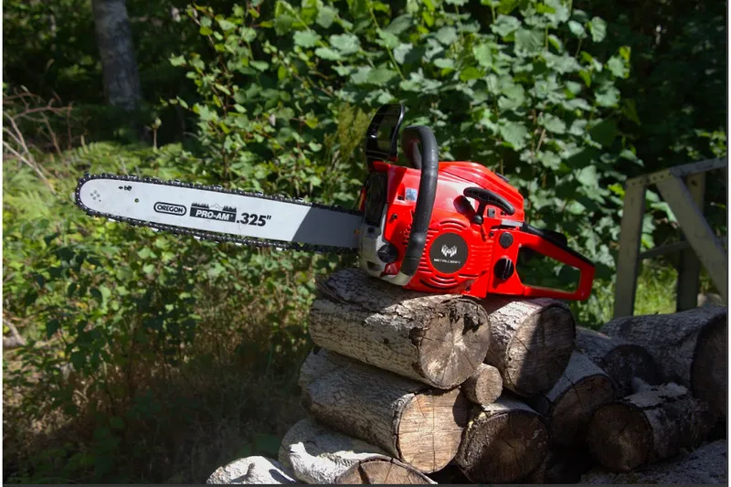 Bensindrevet motorsag 45 CC | Kjede og sverd fra Oregon - Hage - Hagemaskiner - Hagesager - Motorsag & kjedesag