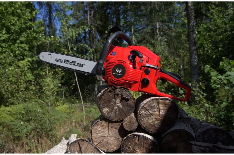 Bensindrevet motorsag 45 CC | Kjede og sverd fra Oregon - Hage - Hagemaskiner - Hagesager - Motorsag & kjedesag