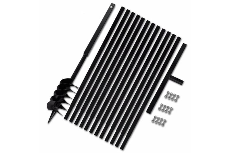 Jordbor med håndtak 120 mm og forlengere 13 m stål - Hage - Hagemaskiner - Jordbor
