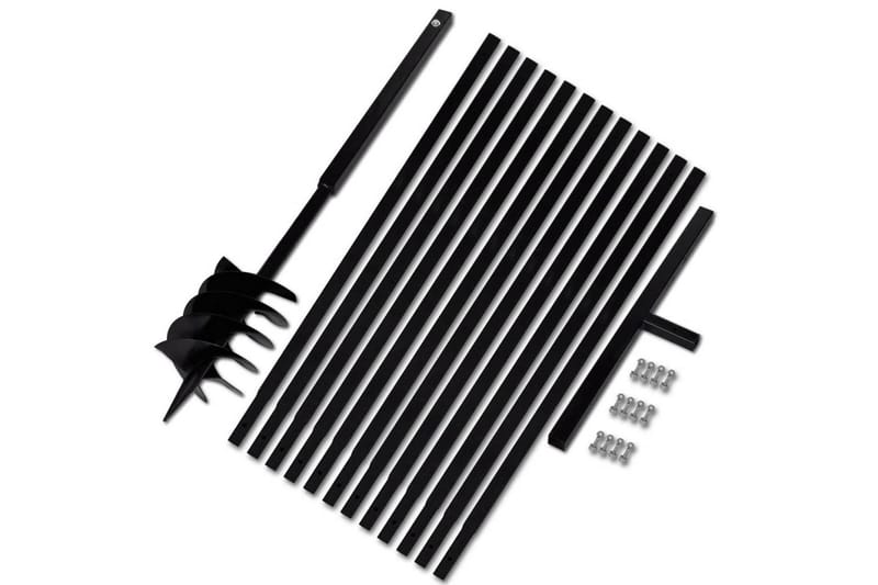 Jordbor med håndtak 180 mm og forlengere 13 m stål - Hage - Hagemaskiner - Jordbor