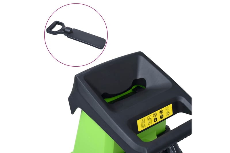 Elektrisk kompostkvern med 2 ektra blader 2400 W - Hage - Hagemaskiner - Kompostkvern