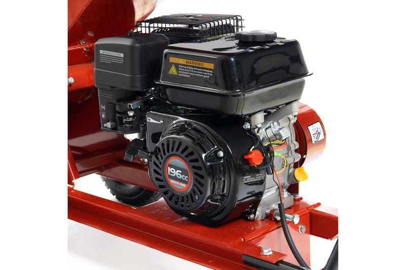 Flismaskin 6,5 Hk Loncinmotor Rød - Metalcraft - Hage - Hagemaskiner - Kompostkvern