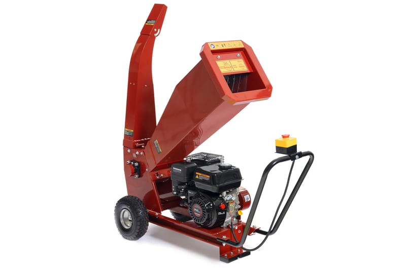 Flismaskin 6,5 Hk Loncinmotor Rød - Metalcraft - Hage - Hagemaskiner - Kompostkvern