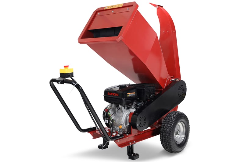 Flismaskin/Flishugger 13Hk Loncinmotor Rød - Metalcraft - Hage - Hagemaskiner - Kompostkvern