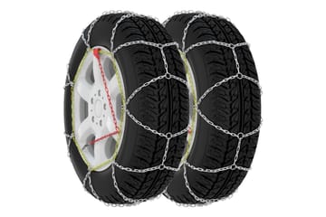 Snøkjettinger 2 stk 16 mm SUV 4x4 størrelse 400 - Silver - Hage - Hagemaskiner - Tilbehør hagemaskiner - Snøkjetting