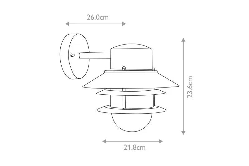 Copenhagen Elstead Lighting Utendørs Vegglampe - Hage - Utemiljø - Entré - Entrébelysning