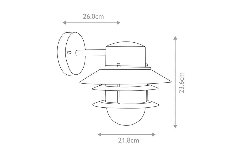 Copenhagen Elstead Lighting Utendørs Vegglampe - Hage - Utemiljø - Entré - Entrébelysning