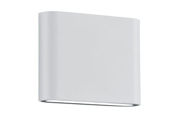Achlyness Vegglampe LED - Hvit - Hage - Utemiljø - Entré - Entrébelysning